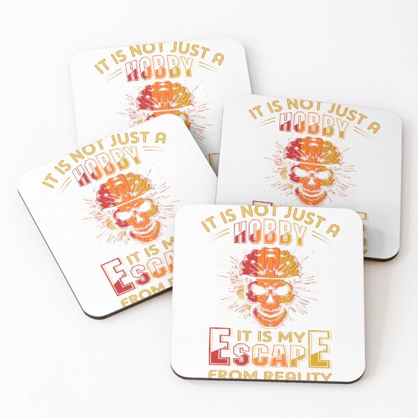 Artikelvorschau, It is not just a Hobby Its my Escape From Reality Riding bicycle Essential Gifts mom, dad, Design Happy Apparel Essential Inspiration Joy Mood entworfen und verkauft von DesignByHeartUK.