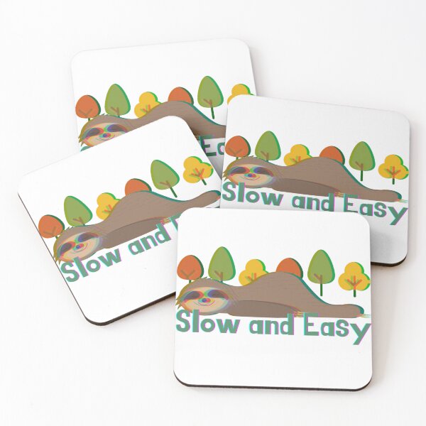 Item preview, Sloth Slow and Easy designed and sold by E6Designs.