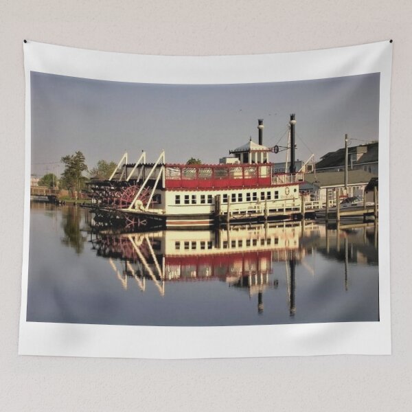 Item preview, The River Lady ~ Paddle Wheel Boat in Toms River New Jersey ~ Photo by (me) Lynn MacIntosh designed and sold by bayberrygal.