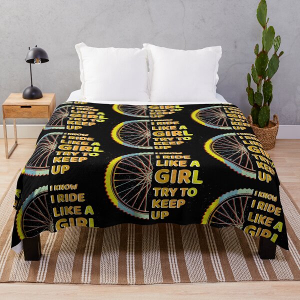 Item preview, I know I Ride Like a Girl Try To Keep Up bicycle Essential Gifts mom, dad, Design Happy Apparel Essential Inspiration Joy Mood designed and sold by DesignByHeartUK.