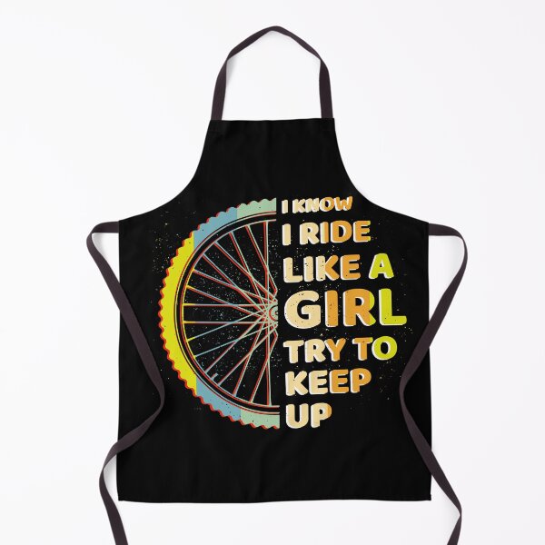 Item preview, I know I Ride Like a Girl Try To Keep Up bicycle Essential Gifts mom, dad, Design Happy Apparel Essential Inspiration Joy Mood designed and sold by DesignByHeartUK.