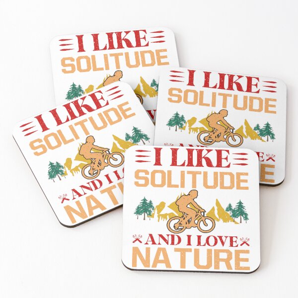 Artikelvorschau, I Like Solitude and I love Nature All i need this bike bicycle Essential Gifts mom, dad, Design Happy Apparel Essential Inspiration Joy Mood entworfen und verkauft von DesignByHeartUK.