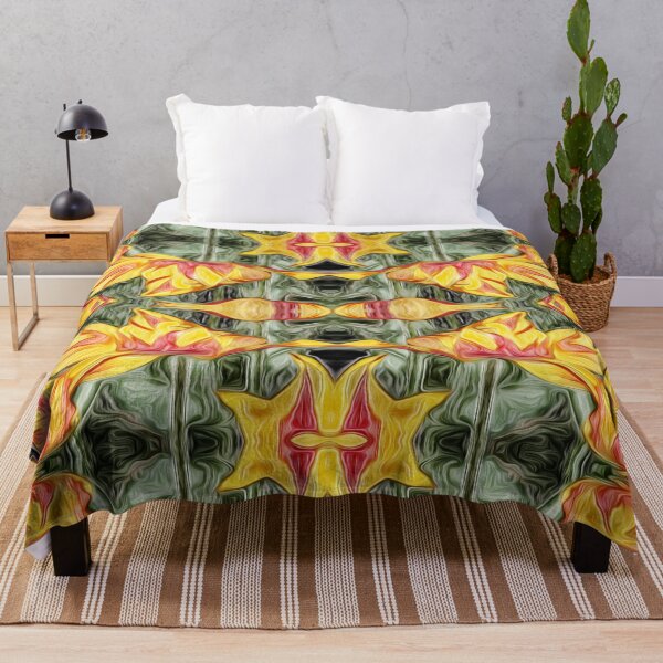 Item preview, FUNNY ABSTRACT PAINT YELLOW FLOWERS. designed and sold by Ralek.