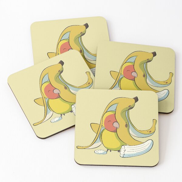 Item preview, Cute peach faced lution mutation lovebird with a banana designed and sold by Lovebirbs.