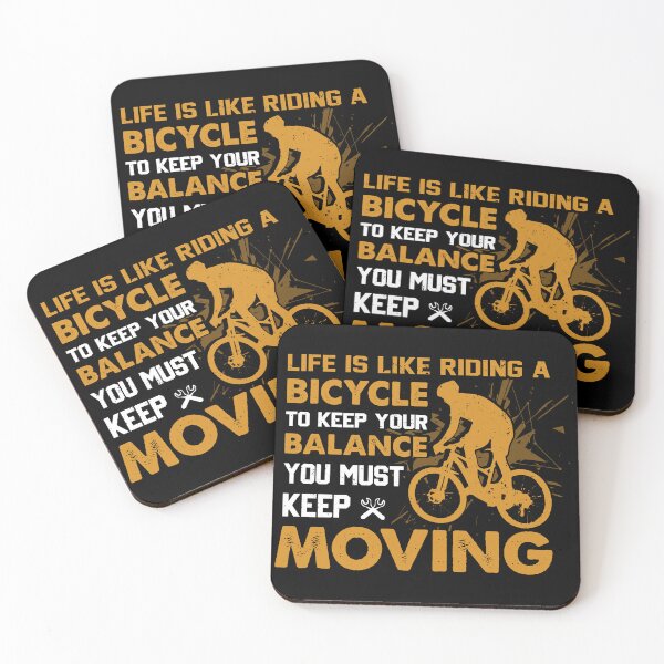Artikelvorschau, Life is like riding Bicycle Keep Moving All i need this bike bicycle Essential Gifts mom, dad, Design Happy Apparel Essential Inspiration Joy Mood entworfen und verkauft von DesignByHeartUK.