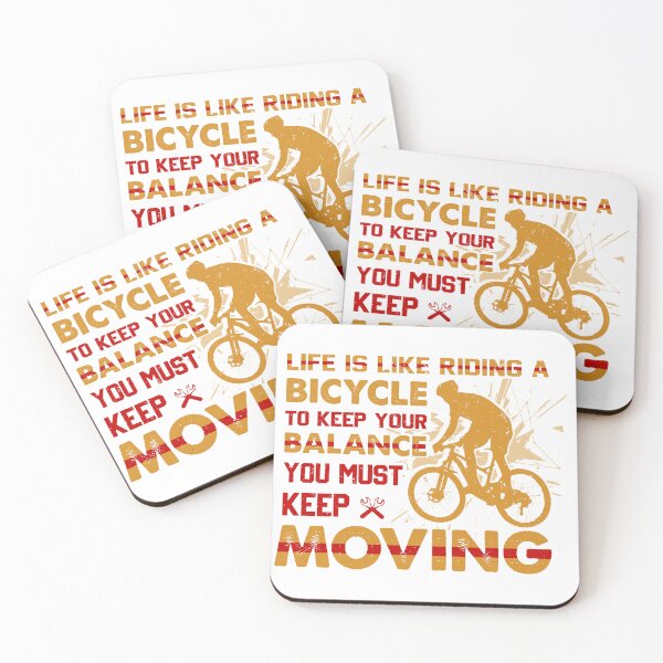 Item preview, Life is like riding Bicycle Keep Moving All i need this bike bicycle Essential Gifts mom, dad, Design Happy Apparel Essential Inspiration Joy Mood designed and sold by DesignByHeartUK.