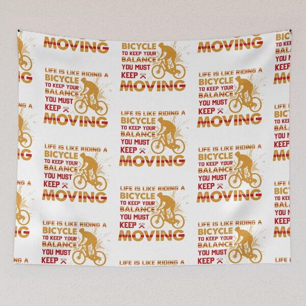 Item preview, Life is like riding Bicycle Keep Moving All i need this bike bicycle Essential Gifts mom, dad, Design Happy Apparel Essential Inspiration Joy Mood designed and sold by DesignByHeartUK.