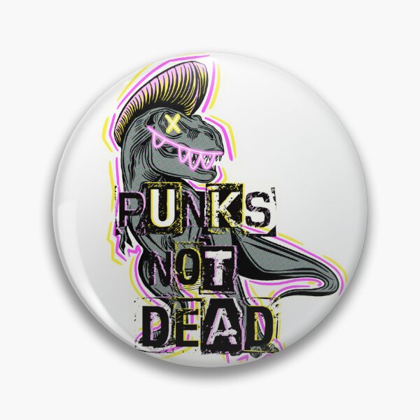 Item preview, Punks Not Dead designed and sold by FatPupStickers.