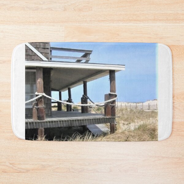 Artikelvorschau, Beach House Porch_~Ortley Beach, New Jersey, USA~ Foto von (mir) Lynn MacIntosh entworfen und verkauft von bayberrygal.