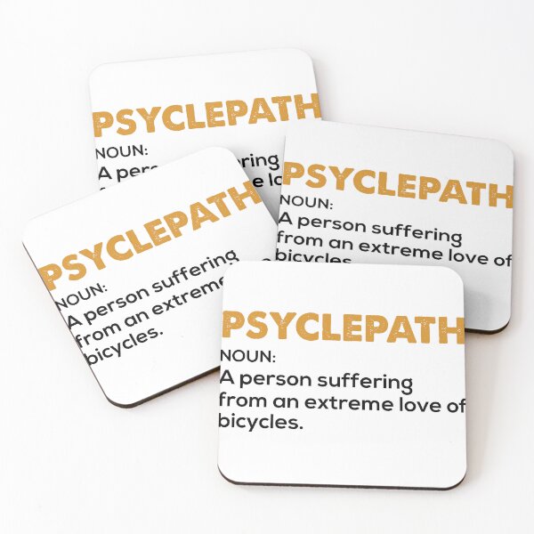 Artikelvorschau, Psyclepath Love of Bicycles All i need this bike bicycle Essential Gifts mom, dad, Design Happy Apparel Essential Inspiration Joy Mood entworfen und verkauft von DesignByHeartUK.