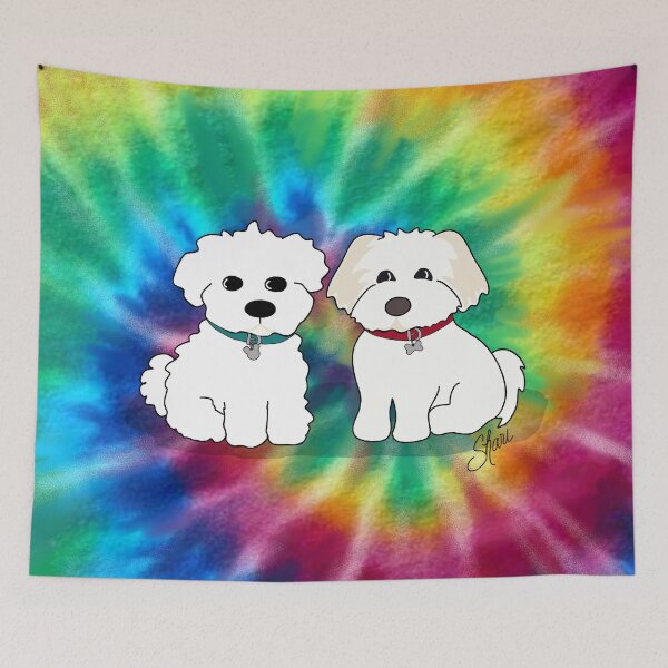Item preview, Little White Fluffy Dogs designed and sold by Sharilea.