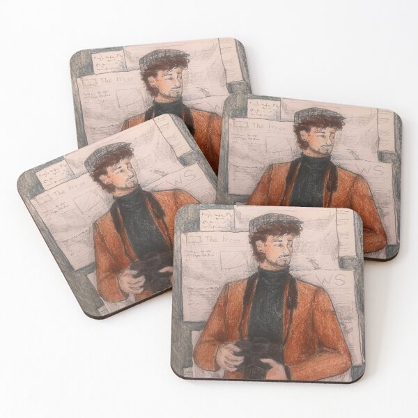 Item preview, Journalist Chase Brody designed and sold by CherryCatDraws.