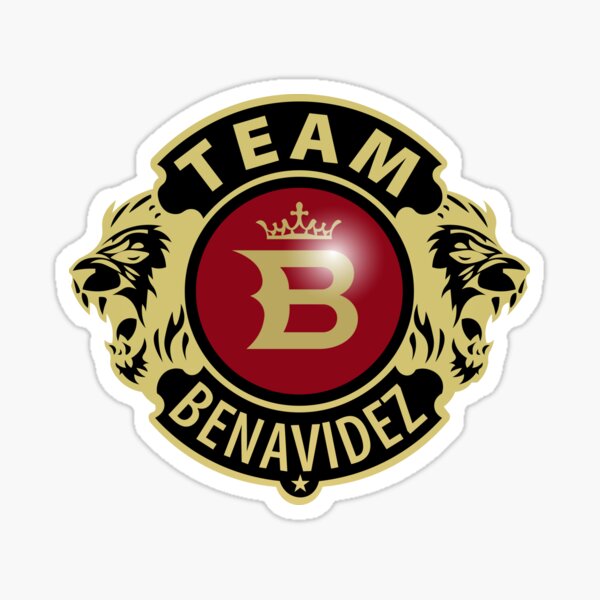 "Team Benavidez David Benavidez Jose Benavidez Jr" Sticker for Sale