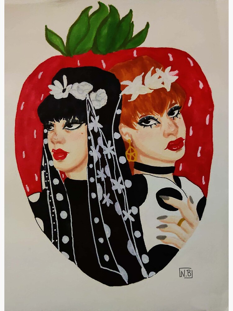 STRAWBERRY SWITCHBLADE オリジナル　ポスター付き Strawberry Switchblade ‎LP レコード ポスター付の通販 by neco