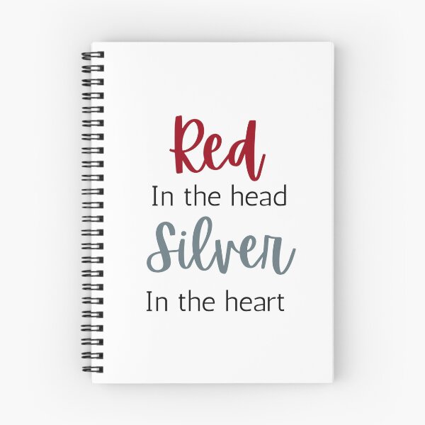 Item preview, Red in the head, Silver in the heart designed and sold by naomi-jgs.