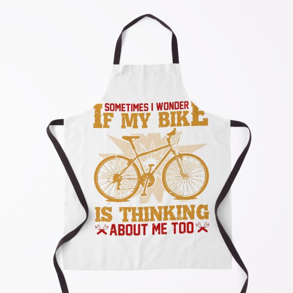 Artikelvorschau, sometimes i wonder if my bike is thinking about me too All i need this bike bicycle Essential Gifts mom, dad, Design Happy Apparel Essential Inspiration Joy Mood entworfen und verkauft von DesignByHeartUK.