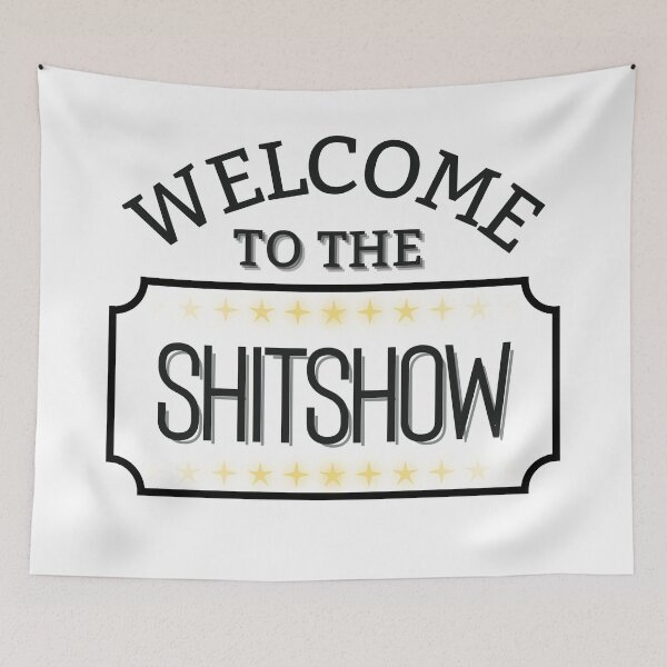 Item preview, Welcome to the shitshow design designed and sold by SheaLN.