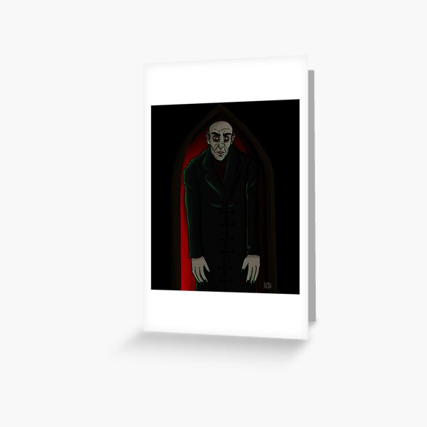 Vista previa del artículo con la obra «nosferatu el vampiro», diseñado y vendido por cripptid-art.