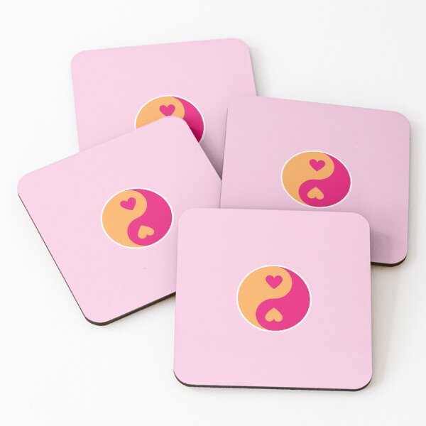 Item preview, Yin Yang Hearts designed and sold by socialbylindsay.