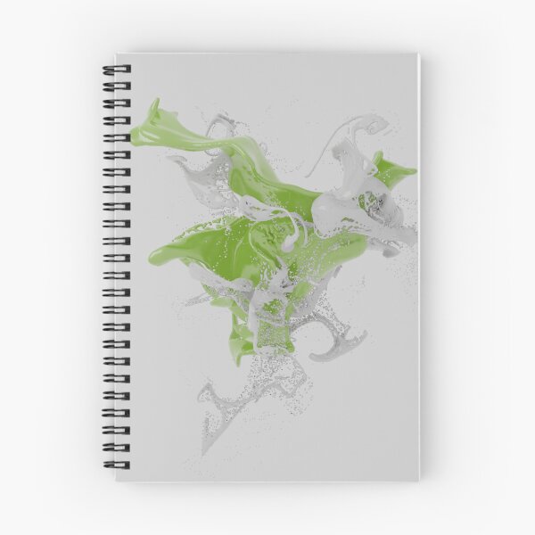 Item preview, Green and white splash designed and sold by ArtNaomiViki.