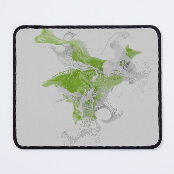 Item preview, Salpicaduras de verde y blanco designed and sold by ArtNaomiViki.