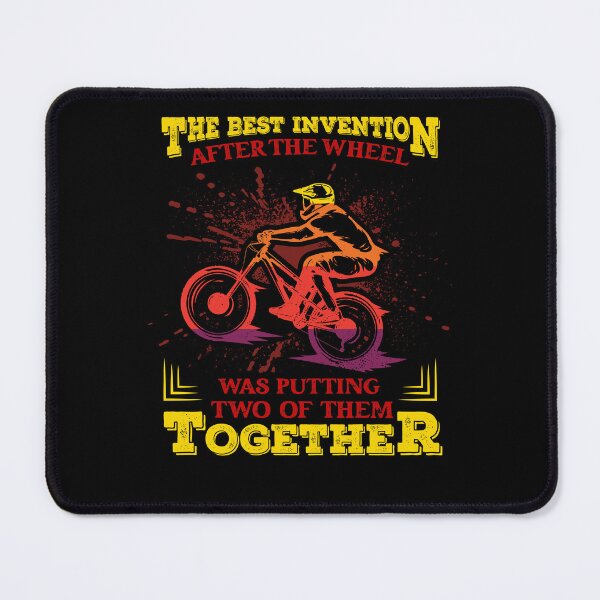 Artikelvorschau, The Best Invention After The Wheel Was Putting Two of Them Together All i need this bike bicycle Essential Happy Apparel Essential Inspiration Joy Mood entworfen und verkauft von DesignByHeartUK.