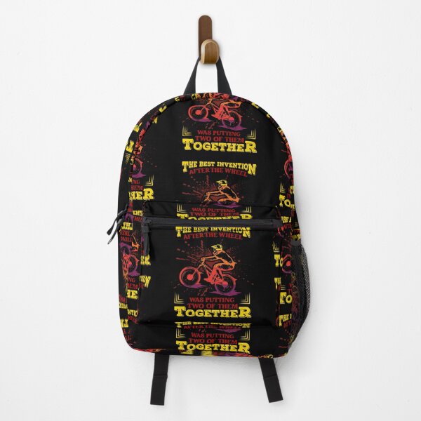 Item preview, The Best Invention After The Wheel Was Putting Two of Them Together All i need this bike bicycle Essential Happy Apparel Essential Inspiration Joy Mood designed and sold by DesignByHeartUK.