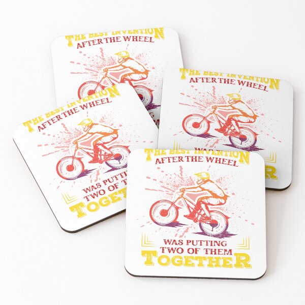 Item preview, The Best Invention After The Wheel Was Putting Two of Them Together All i need this bike bicycle Essential Happy Apparel Essential Inspiration Joy Mood designed and sold by DesignByHeartUK.