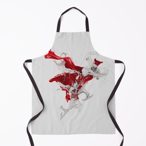 Item preview, Red and white splash designed and sold by ArtNaomiViki.