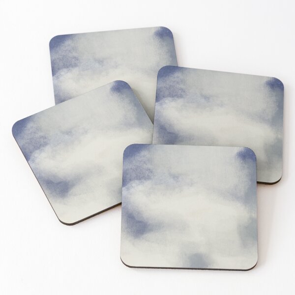 Item preview, clouds sky abstract blue grey white designed and sold by handmadehipsters.