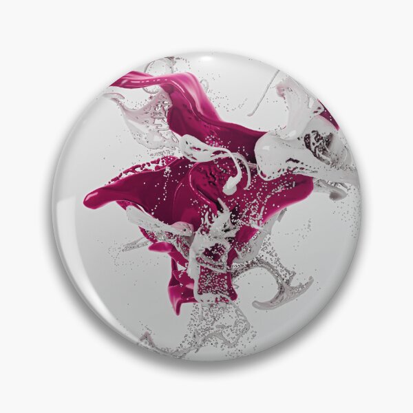 Item preview, Deep pink and white splash designed and sold by ArtNaomiViki.