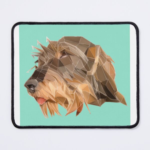 Item preview, Dachshund sleeping polygonal  designed and sold by Rogue-Bear-Art.