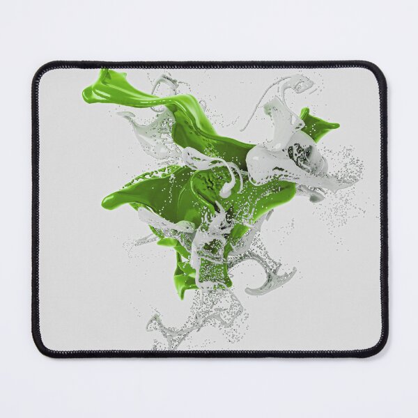 Item preview, Deep green and white splash designed and sold by ArtNaomiViki.