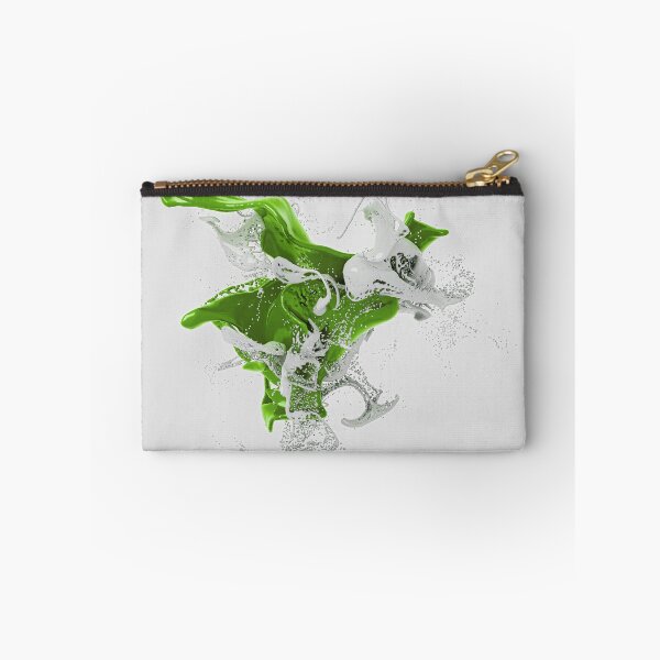 Item preview, Deep green and white splash designed and sold by ArtNaomiViki.