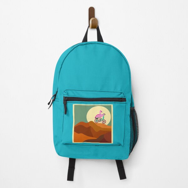 Item preview, Flamingo Riding his Bike designed and sold by minimalartstory.