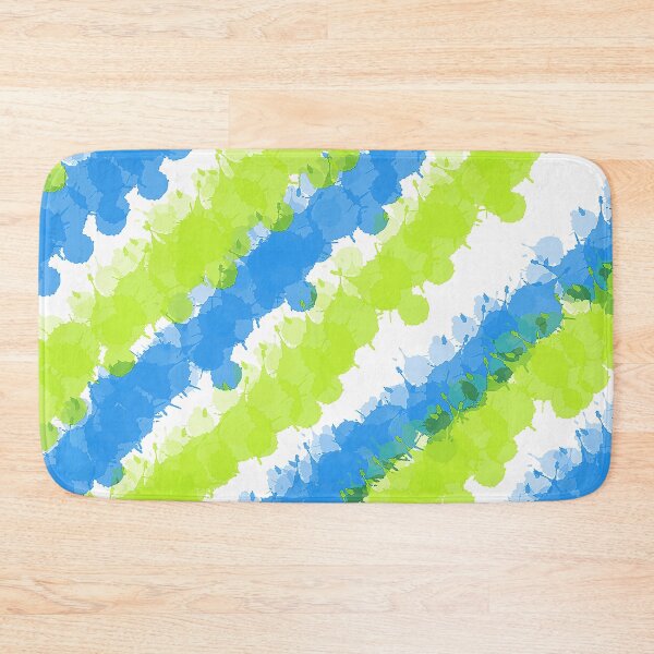 Item preview,  Blue & Green Bright Splatter designed and sold by blakcirclegirl.