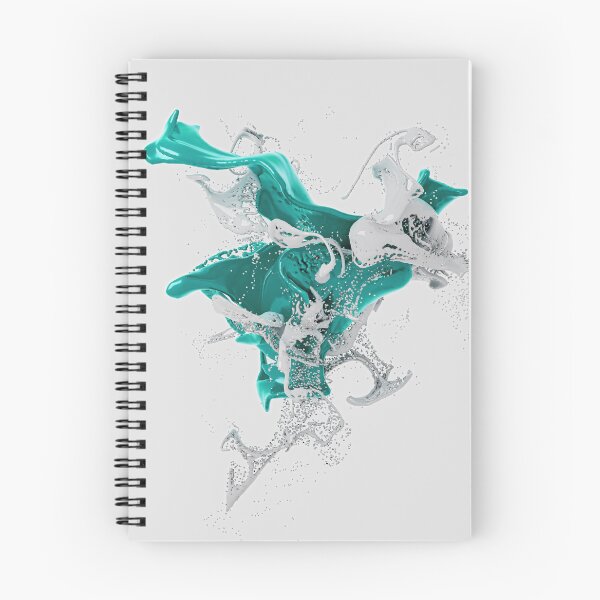 Item preview, Light blue and white splash designed and sold by ArtNaomiViki.