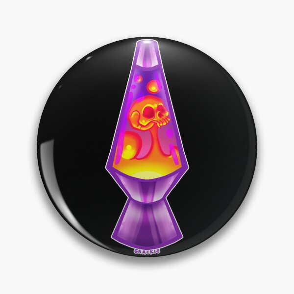Item preview, Groovy Ghoul Lava Lamp (Warm Version) designed and sold by JanGrackle.
