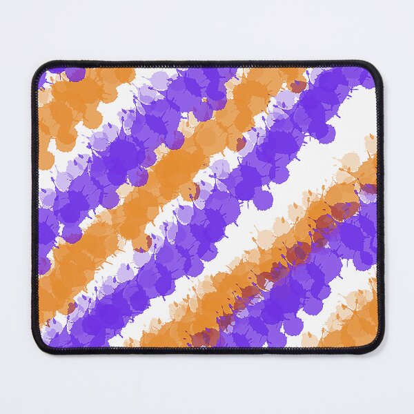 Item preview, Orange & Purple Bright Splatter designed and sold by blakcirclegirl.