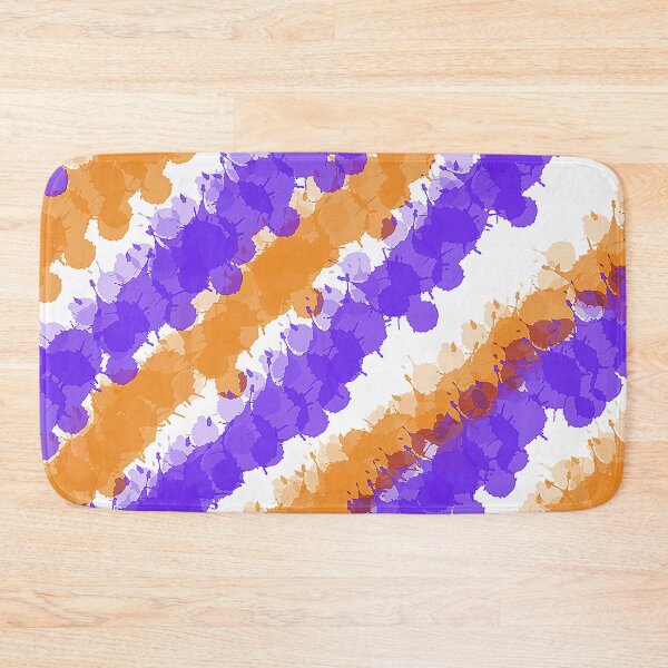 Item preview, Orange & Purple Bright Splatter designed and sold by blakcirclegirl.