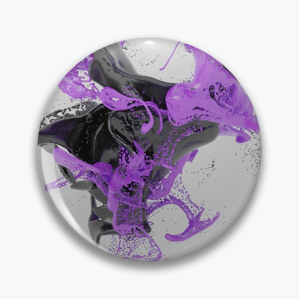 Item preview, Purple and black splash designed and sold by ArtNaomiViki.
