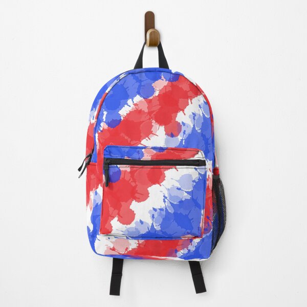 Item preview, Red & Blue Bright Splatter designed and sold by blakcirclegirl.