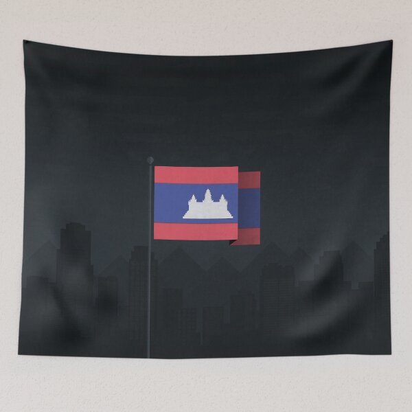 Item preview, Cambodia designed and sold by FlatFlags.