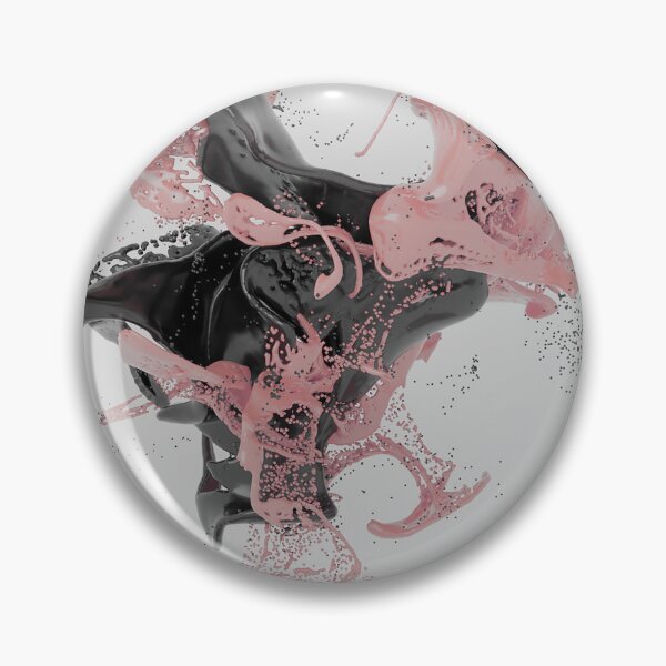 Item preview, Light pink and black splash designed and sold by ArtNaomiViki.