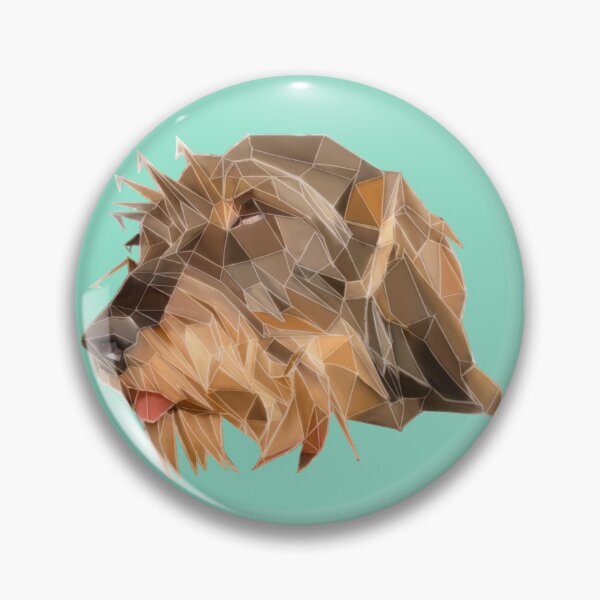 Item preview, Dachshund sleeping polygonal  designed and sold by Rogue-Bear-Art.