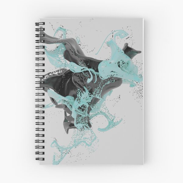 Item preview, Blue and black splash designed and sold by ArtNaomiViki.