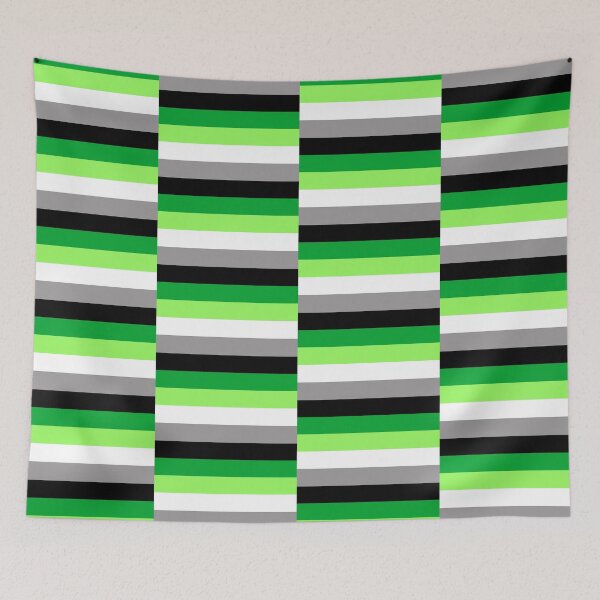 Item preview, Aromantic Pride Flag (White-Stripe Variant) designed and sold by DisneyFanatic23.