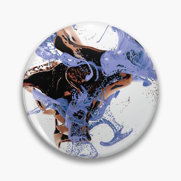 Item preview, Liquid gold and blue splash designed and sold by ArtNaomiViki.