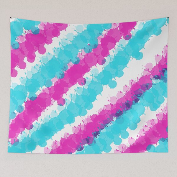Item preview, Blue & Pink Bright Splatter designed and sold by blakcirclegirl.