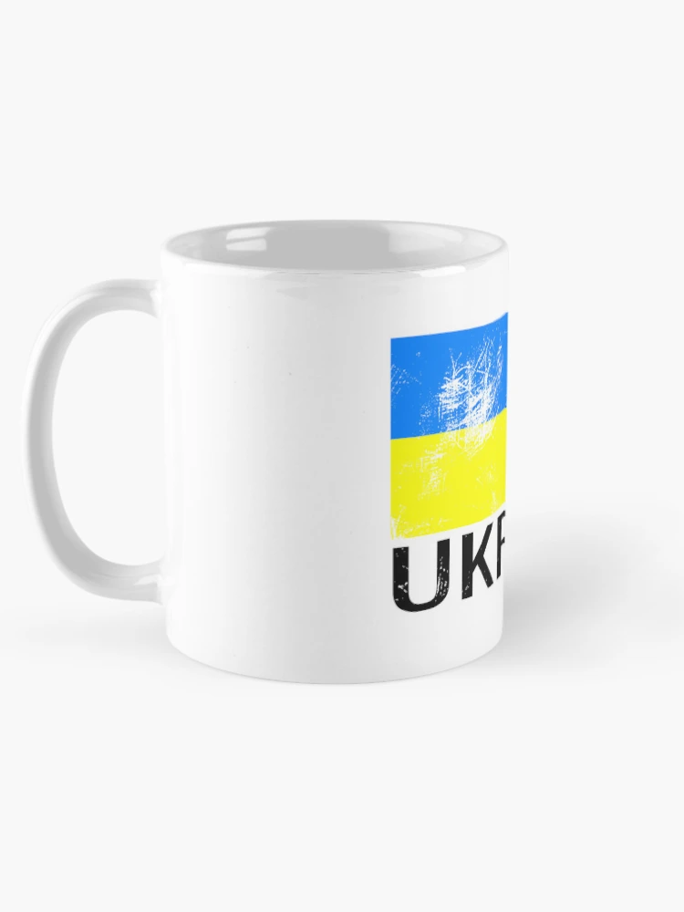 Thumbnail 5 of 6, Coffee Mug, Ukraine flag designed and sold by RPHDesigns.